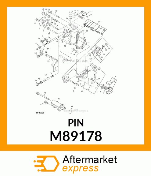 PIN, 3 X 14, ROLL M89178