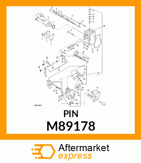 PIN, 3 X 14, ROLL M89178