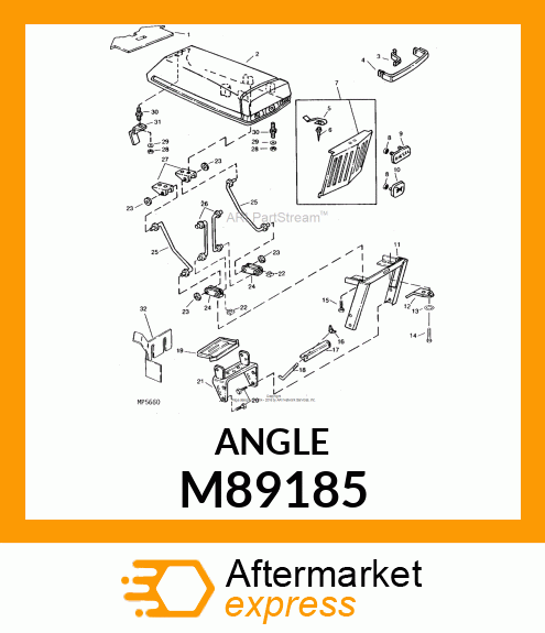 HOLDER, BATTERY M89185