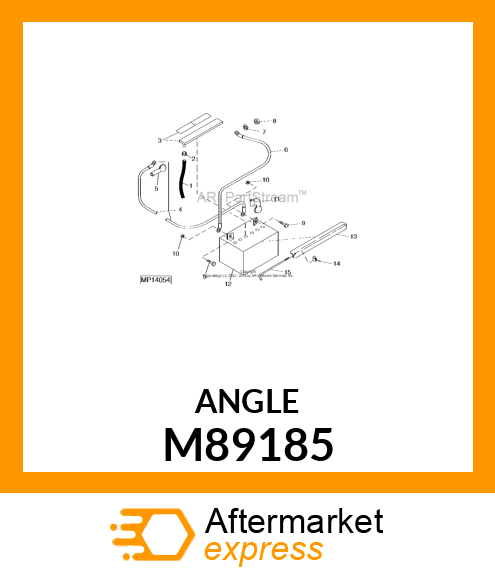 HOLDER, BATTERY M89185