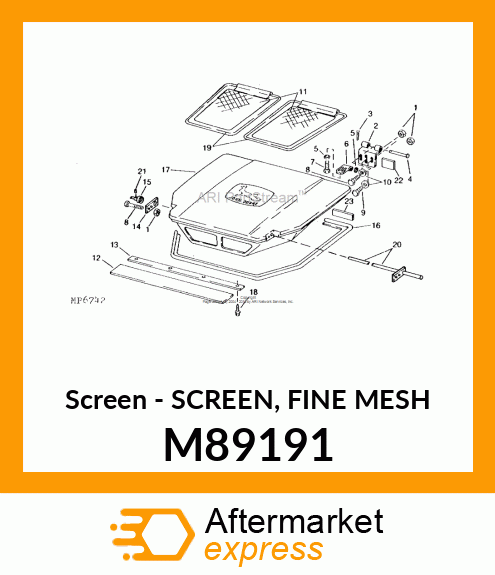 Screen M89191