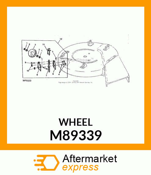 WHEEL, WHEEL, ANTI M89339