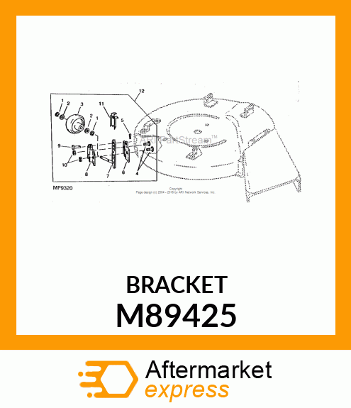 RETAINER, ANTI M89425