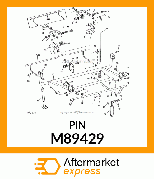 Pin Fastener M89429