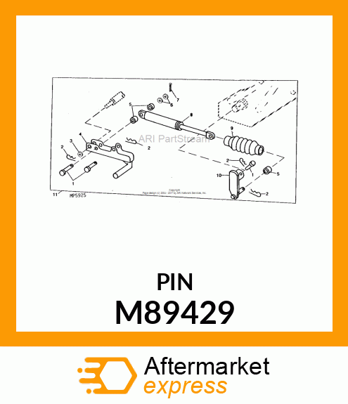 Pin Fastener M89429