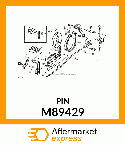 Pin Fastener M89429