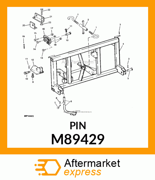 Pin Fastener M89429