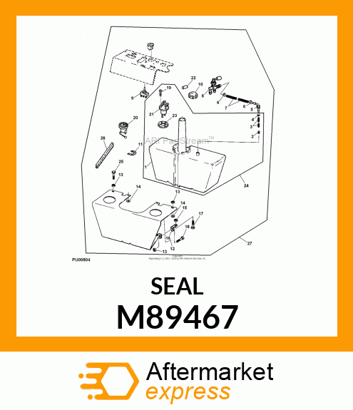 ISOLATOR, GROMMET, FLEX M89467