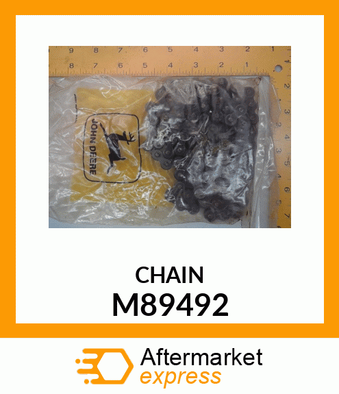 CHAIN, ROLLER DRIVE 102 X 420 M89492