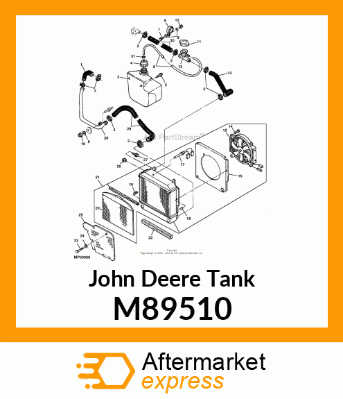 TANK, 1.5 QUART M89510