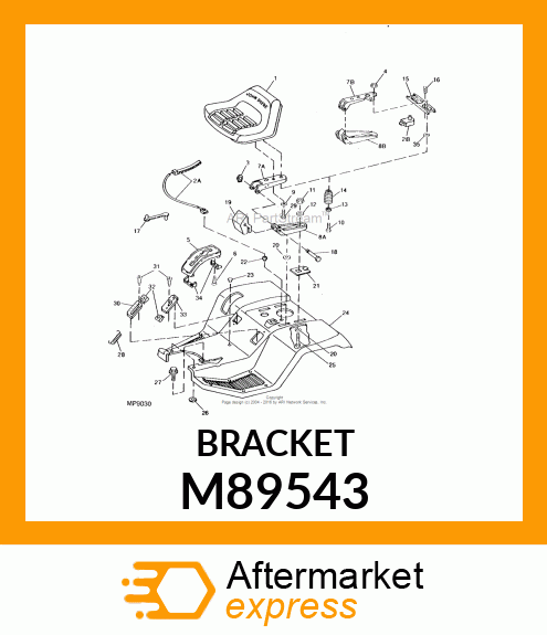 Bracket M89543