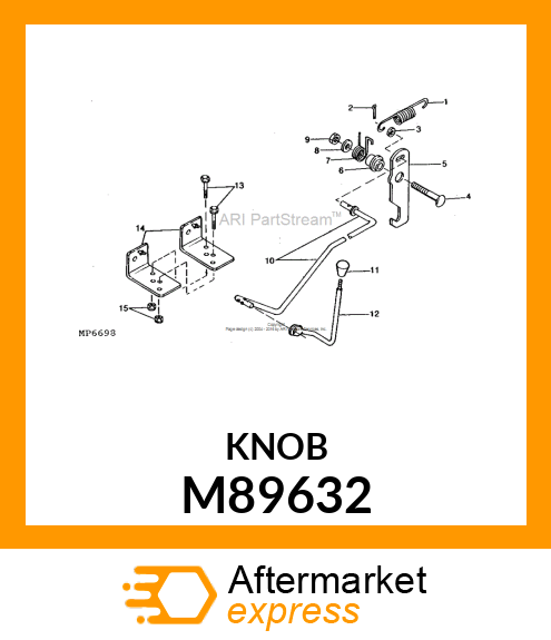 KNOB M89632