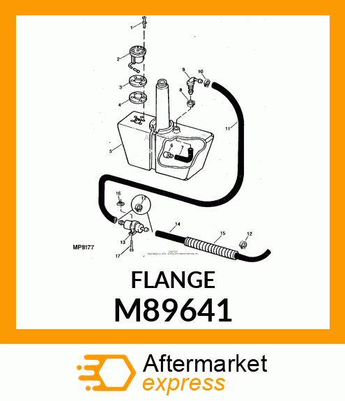 Flange M89641