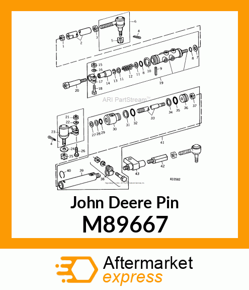 ROD, STEERING VALVE M89667