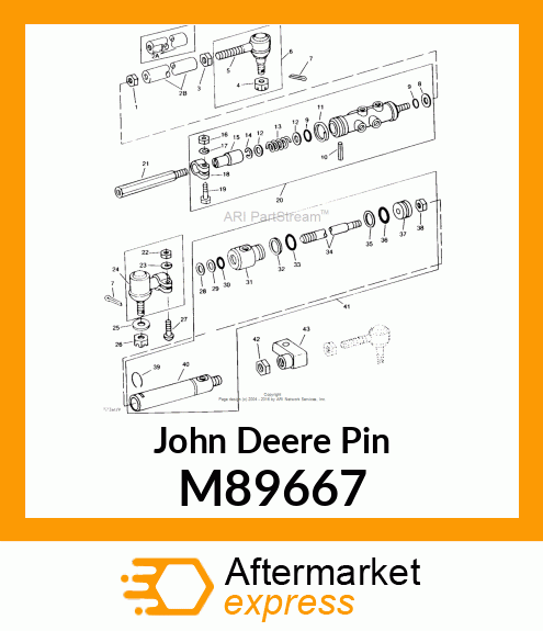 ROD, STEERING VALVE M89667