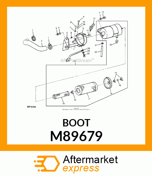 EJECTOR VALVE M89679