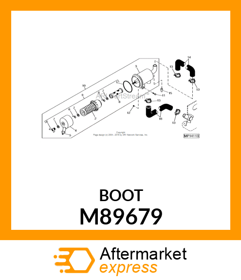 EJECTOR VALVE M89679