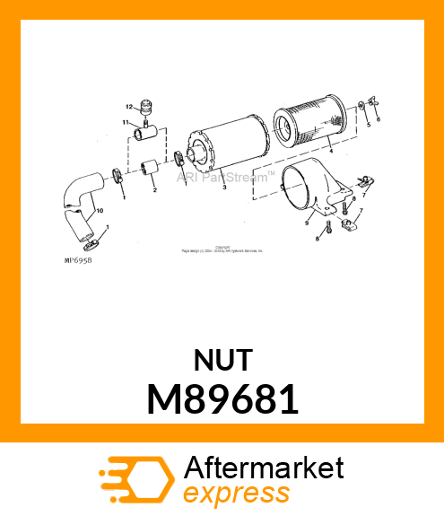 Wing Nut - WING NUT, INNER M89681