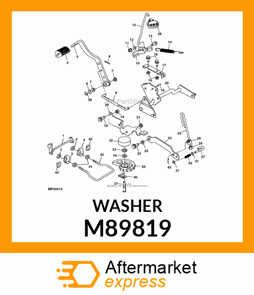 WASHER M89819