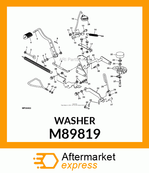 WASHER M89819