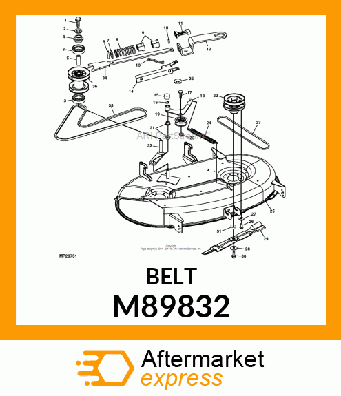 Belt M89832