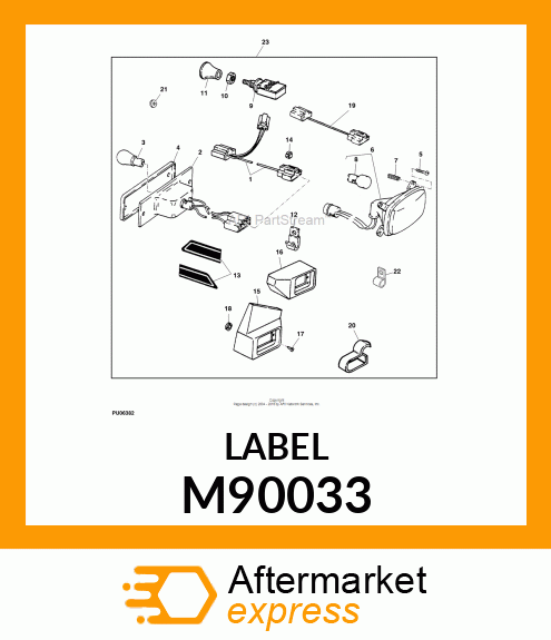 Label M90033