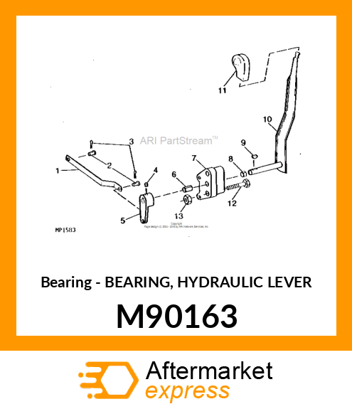 Bearing - BEARING, HYDRAULIC LEVER M90163