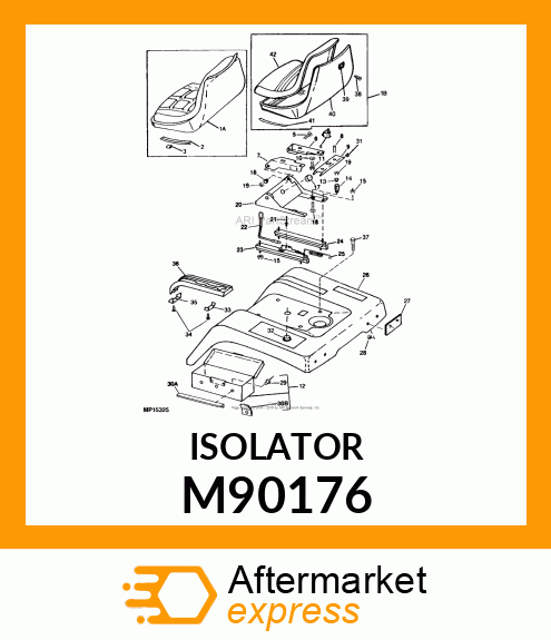 ISOLATOR, EDGING, CHANNEL M90176