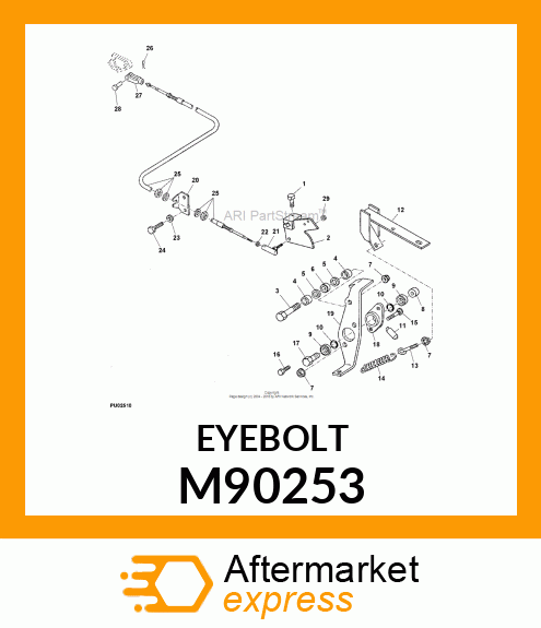 EYEBOLT, EYEBOLT M90253