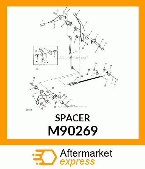 SPACER, CRUISE M90269