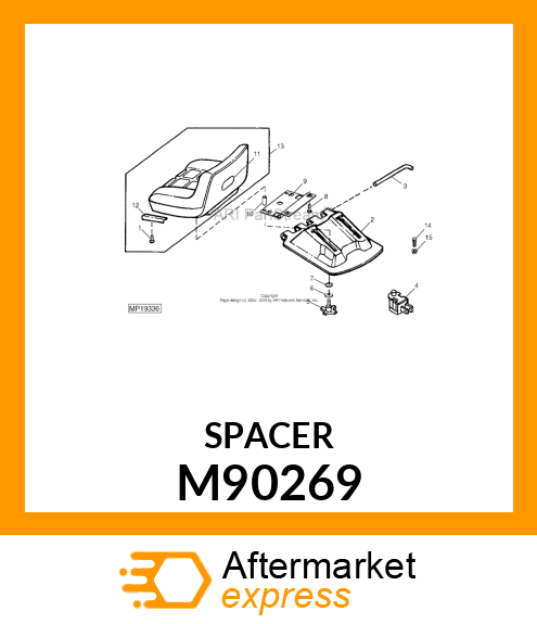 SPACER, CRUISE M90269