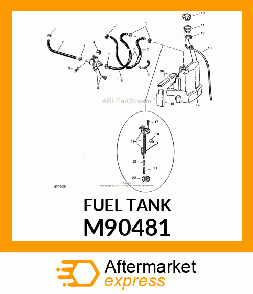 Fuel Tank M90481