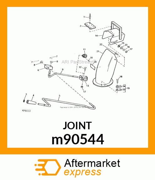 UNIVERSAL JOINT CROSS, CROSS, U m90544