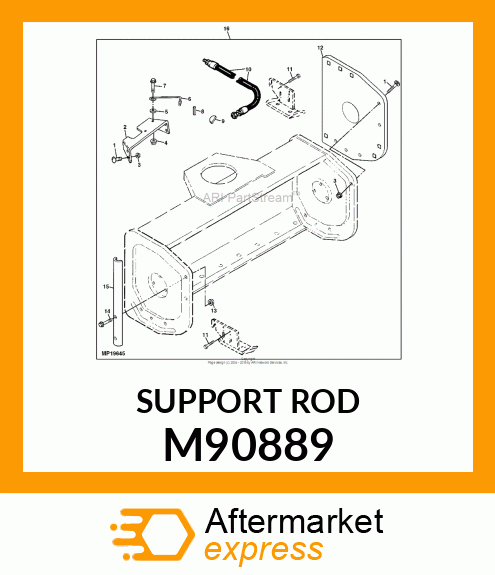 GUIDE, GUIDE, HOSE M90889