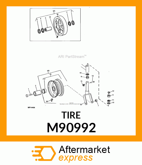 Wheel M90992