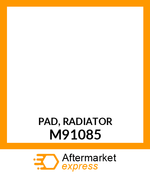 PAD, RADIATOR M91085