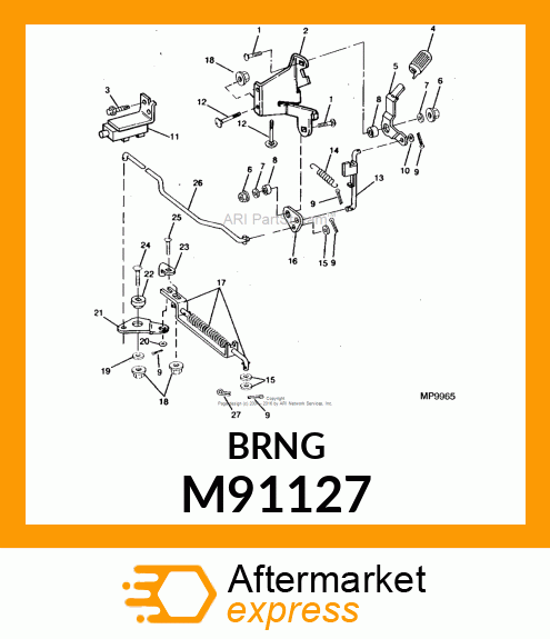 Bearing M91127