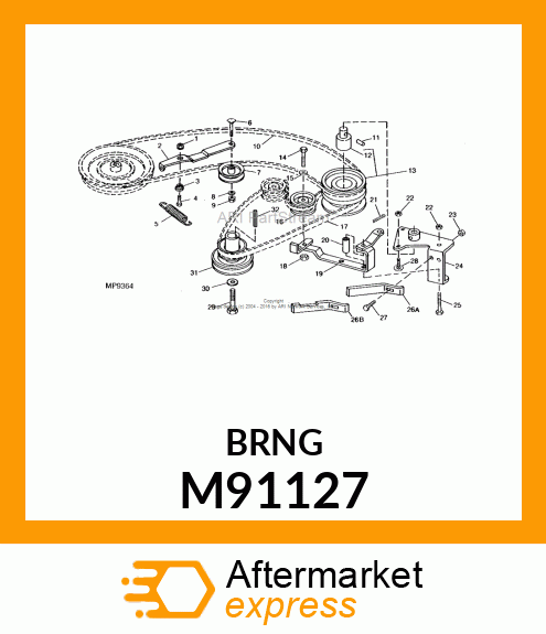 Bearing M91127