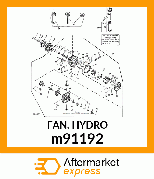 FAN, HYDRO m91192