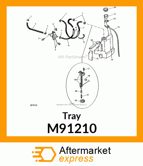 Tray M91210