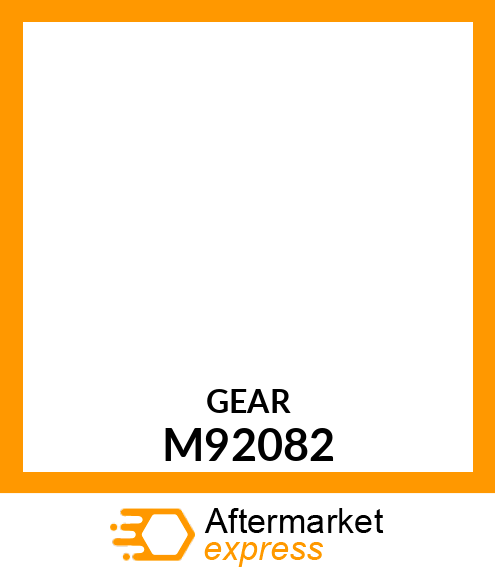 GEAR, GOVERNOR ASSEMBLY M92082