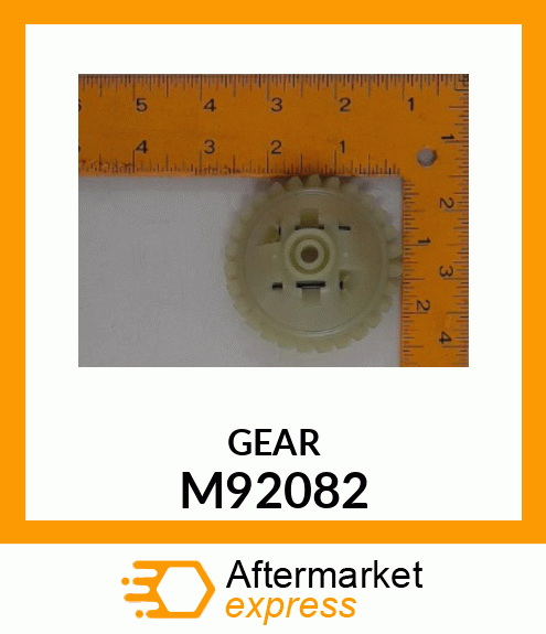 GEAR, GOVERNOR ASSEMBLY M92082