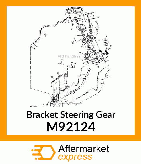 Bracket Steering Gear M92124