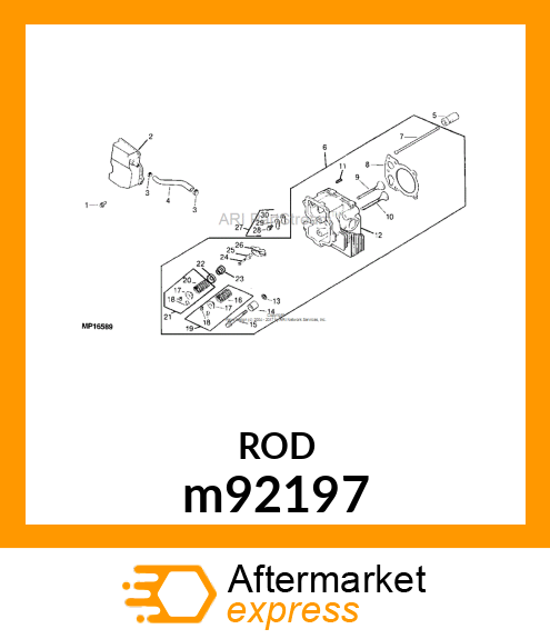 ROD, PUSH m92197