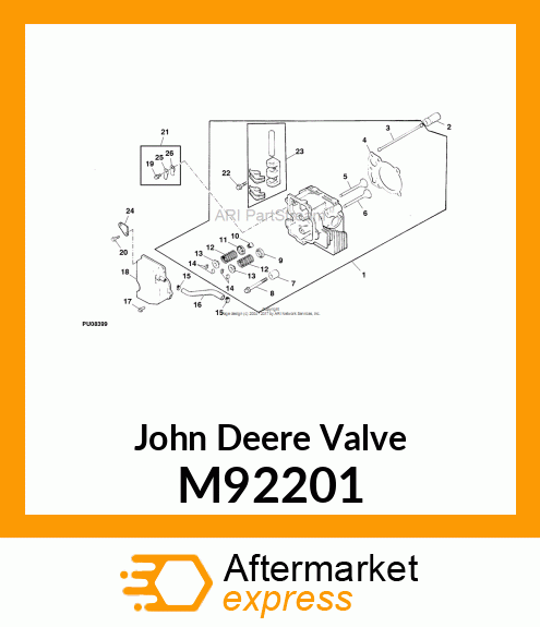 VALVE, EXHAUST M92201