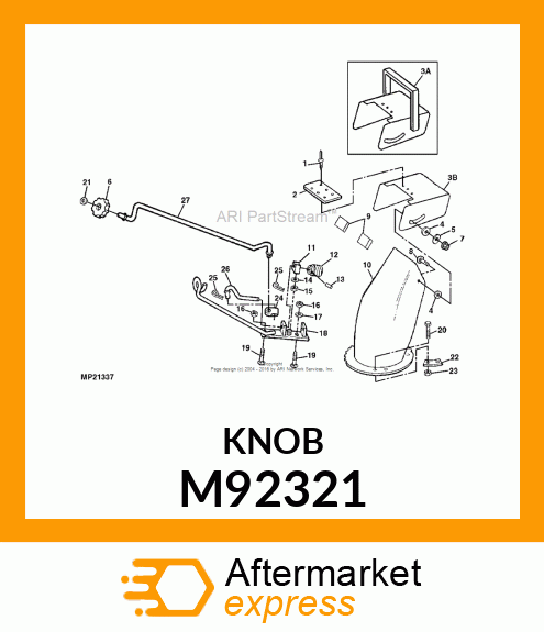 Knob M92321