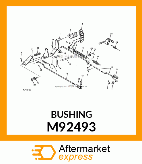 Bushing M92493