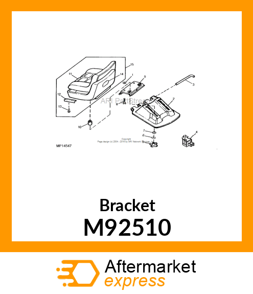 Bracket M92510