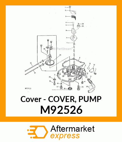 Cover Pump M92526