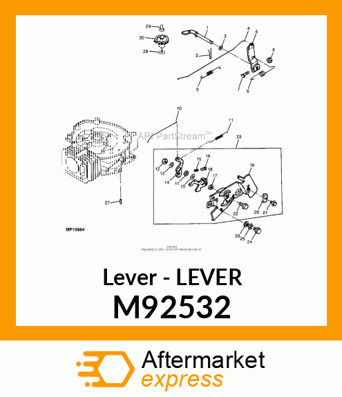 Lever M92532